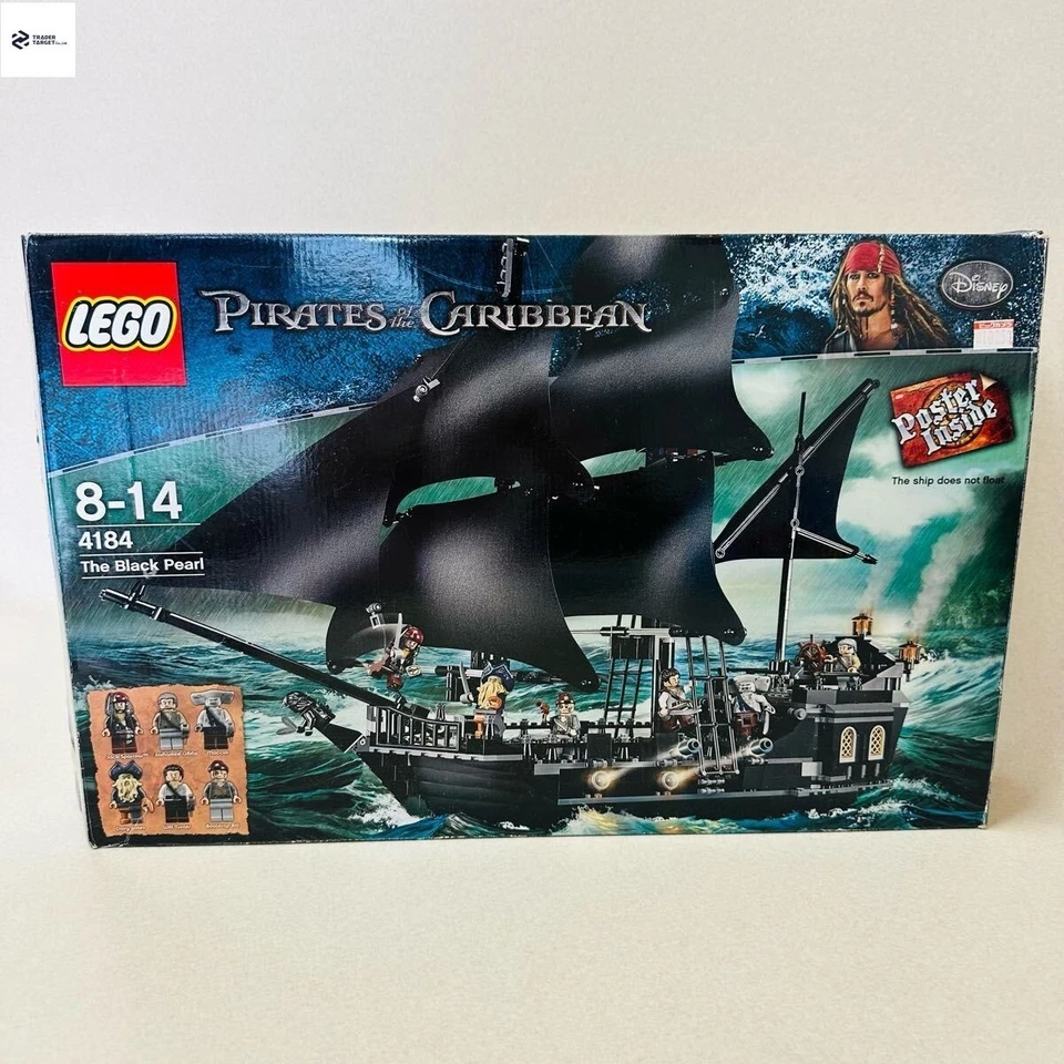 LEGO Pirates Of The Caribbean The Black Pearl 4184 In 2011 New Retired - Image 1 of 4