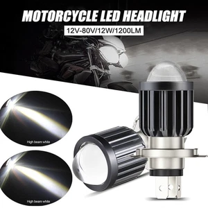 Led Bulbs Led Bulbs 6000K 360 Degree 6000lm >5000hrs Aviation Aluminum H4 - Picture 1 of 11
