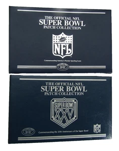 Official NFL Super Bowl Patch Collection Willabee & Ward 39 Patches 1967-2011 BX - Bild 1 von 12
