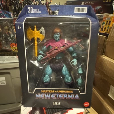 Masters of the Universe Nuevo Eternia Faker MOTU Masterverse Mattel 2023 Foto 1 de 4