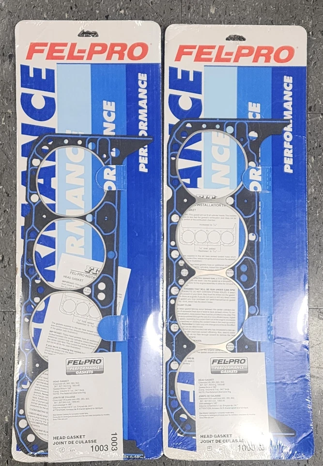 Engine Head Gasket Fel-Pro 1003 Pair Foto 1 de 2