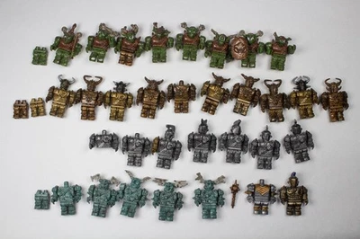 Mega Bloks Dragons Krystal Wars Mini Figures Mixed Lot - Image 1 of 4