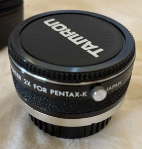 Tamron MC Tele Converter 2X for Pentax-K with Case - Picture 1 of 7
