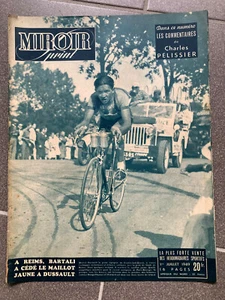 MIROIR SPRINT 01/07/1949 TOUR DE FRANCE cyclisme BARTALI K42 - Imagen 1 de 1