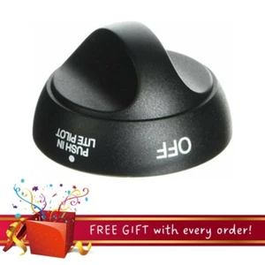 Suburban 140241, OEM Suburban Oven Thermostat Control Knob, Black - Picture 1 of 1