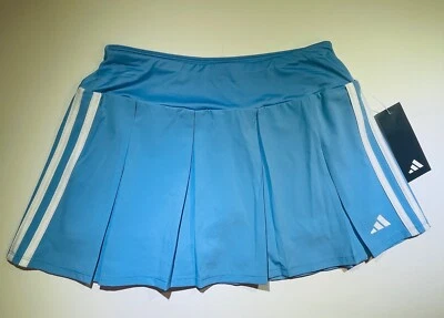 NUEVO CON ETIQUETAS Niñas ADIDAS Tenis Pickleball Skort Scooter Azul M 10/12 L 14 XL 16 $35 Foto 1 de 4