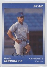 1990 Star Charlotte Rangers Ivan Rodriguez #22 HOF
