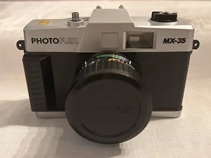 Macchina fotografica vintage PHOTOFLEX MX 35 pellicola obiettivo 50 mm 1:6 F - Foto 1 di 8