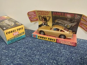 Corgi Toys 261 ASTON MARTIN D.B.5 from James Bond's 'GOLDFINGER'. - Picture 1 of 6