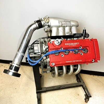 Pila en V de admisión de aire de 3 pulgadas para Honda Civic Acura Integra con Skunk2 Ultra Street Foto 1 de 4