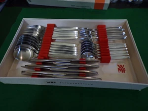 WMF Modell ALTLANTA Tafelbesteck für 6 Personen 30 Teile Cromargan TOP ! - Picture 1 of 8