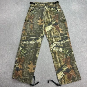 Realtree Trousers Adult 31x30 Brown Carpenter Camo Canvas Pant Workwear Mens - Picture 1 of 8
