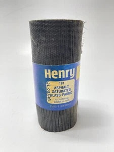 181 Asphalt Saturated Black Roof Repair Fabric 6 In. X 50 Ft. 25 Sq.Ft. - Picture 1 of 6