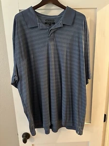 Synrgy 4XL Luxury Pima Cotton Blue Polo - Picture 1 of 7