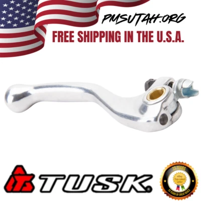 Palanca de freno Tusk 2007-2025 Honda CRF450R CRF 450R 2024 2023 2022 derecha plateada Foto 1 de 3