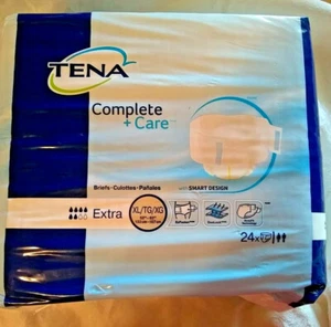 Tena Complete Care XL Adult Diapers Pack of 24 - Picture 1 of 10