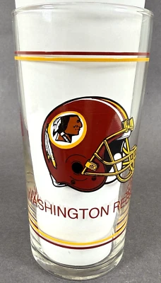 Vaso de 20 onzas vintage años 80 WASHINGTON REDSKINS Foto 1 de 4