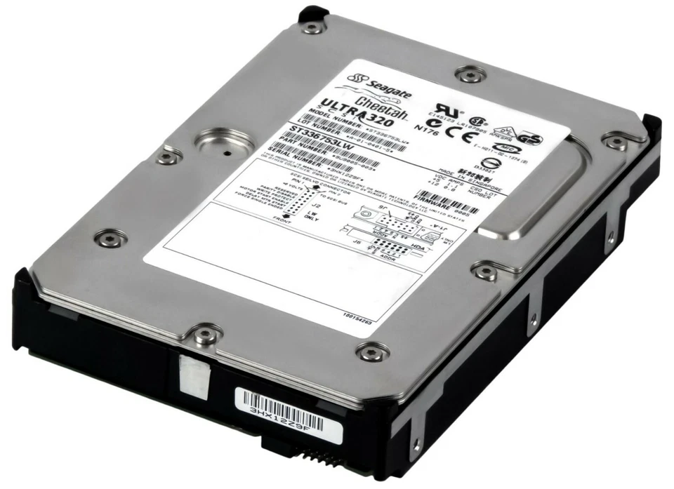 Hard Drive Seagate Cheetah ST336753LW 36GB 15000U/Min 8MB SCSI 68-PIN 3.5 " - Image 1 of 3