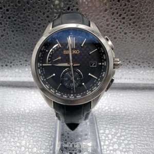 Reloj Seiko Brightz Radio Wave Solar 8B63-0AL0 caja titanio cronógrafo - Imagen 1 de 10