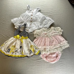 Konvolut 12m Kleider Pullover Tommy Bahama Toddler Time Vintage Blueberry Boulevard - Bild 1 von 16