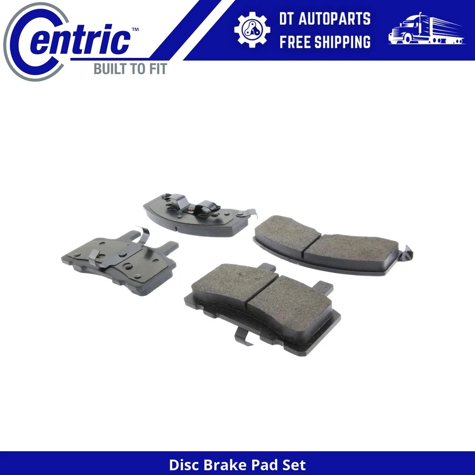 Para 1994-1999 Chevrolet K1500 Suburban | Pastilhas de freio a disco dianteiras centrais - Imagem 1 de 4