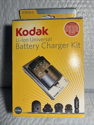 Kodak K7600-C (1615350) Li-Ion Universal Camera Battery Charger Kit Usedlikenew  — 第 1/4 张图片