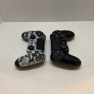 Controller Sony PlayStation 4 Dualshock V2 - bianco mimetico e nero originale - Foto 1 di 11