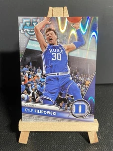 2023 1st Bowman University Chrome Kyle Filipowski RayWave Refractor /100 JAZZ SP - Picture 1 of 2