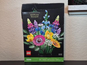 LEGO Icons 10313 Wildflower Bouquet Set versiegelt Box beschädigt Geschenk Blumen - Bild 1 von 7