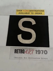 S - 515 London Bus Route Number Birthday Gift 11” x 9.5” - Picture 1 of 5