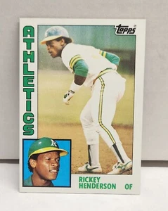 RICKEY HENDRSON 1984 Topps #230 ~ ATHLETICS - Picture 1 of 2