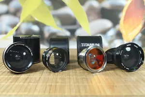 LOT OF PHOTOGRAPHY LENS. KENLOCK, PANOWIDER, TITANIUM... PERFECT CONDITION. - Imagen 1 de 12