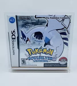 Acrylic Display Case For Pokemon: Soul Silver / Heart Gold Version AUS NTSC JPN - Picture 1 of 3