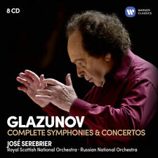 Jose Serebrier - Glazunov: The Complete Symphonies & Concertos [New CD]