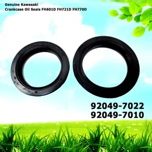 Genuine Kawasaki 92049-7022 92049-7010 Crankcase Oil Seals FH601D FH721D FH770D - Picture 1 of 6
