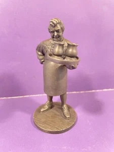 Franklin Mint Pewter People of Colonial America Figurine THE INNKEEPER - Picture 1 of 2