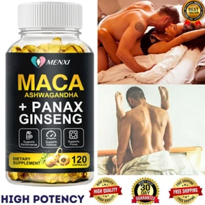 MACA EXTREME - 120 Kapseln - Extra Stark mit 10000mg / Tag - Vegan & Hochdosiert - Bild 1 von 16