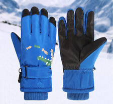Kinder Handschuhe Winter Wasserdicht Thermo 8-12 Jahre Sport Skihandschuhe Warm