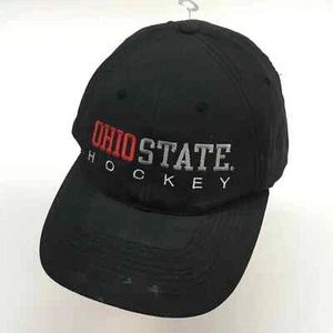 Vintage 90er Jahre Ohio State Hockeykappe Mütze OSU Topper Erwachsene Skript verstellbar - Bild 1 von 12