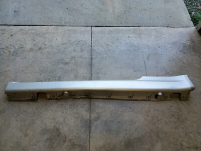 BMW 645CI E63 2005 fabricante de equipos originales plata mineral conductor faldón lateral izquierdo panel basculante 123 k  Foto 1 de 4