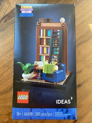 Lego Ideas Books Are My Passion 40698 GWP Nuevo Sellado en Caja 2024 Raro Limitado Foto 1 de 4