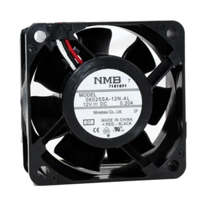 NMB 06025SA-12N-AL 6025 6cm 12V 0.20A Chassis Power Fan 3-wire - Picture 1 of 5
