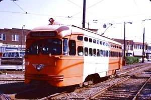 ORIGINAL KODACHROME SLIDE PITTSBURGH PCC #1759 RT 42/38 DORMONT JCT JUN 18, 1980 - Picture 1 of 1