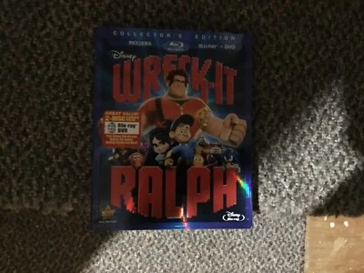 Wreck-It Ralph  (Blu-Ray/DVD, 2013)  Disney  w/Slipcover mint  - Image 1 of 2