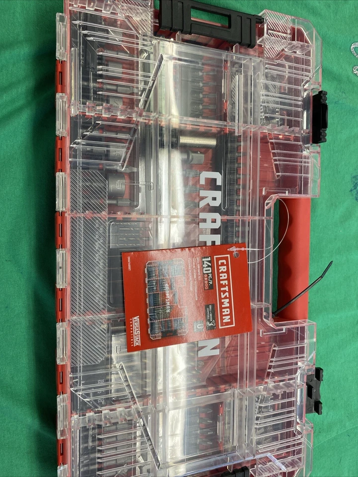 Craftsman 140 Piece Impact Driver Bit Set Model CMAF140SET