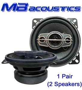 Pair of MB ACOUSTICS 4" Inch Car Audio 4-Way Speakers 400 Watts Max - Picture 1 of 8