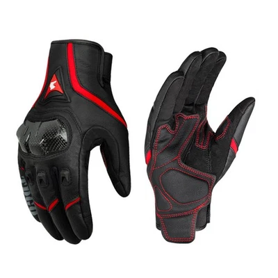 Мотоциклетные перчатки для мотокросса гонщиков полиуретановая кожа ветрозащитные велосипедные - Изображение 1 из 4