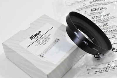 MINTY GENUINE NIKON NIKON HK-2 METAL LENS HOOD FOR NIKKOR  24mm F2 LENS - Image 1 of 2