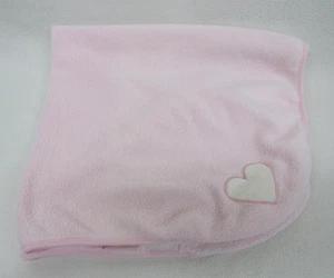 Coperta neonato posto bambini vintage cuore rosa - Foto 1 di 4