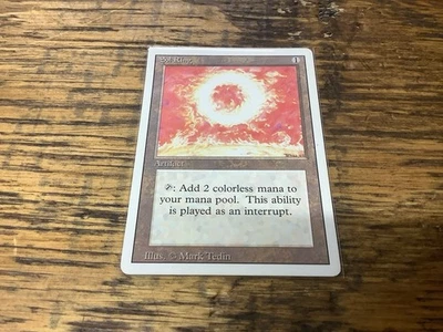 MTG Vintage Magic The Gathering 1994 Sol Ring Revised Edition Regular Commander - Image 1 of 2